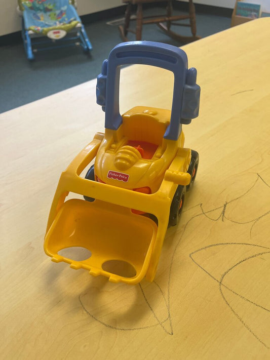 Fisher-Price Yellow Toy Dump Truck