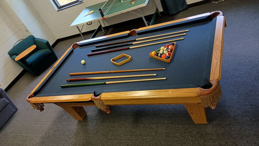 Complete Pool Table Set with Accessories