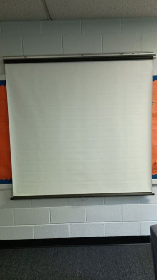 Pull Down Projector Screen