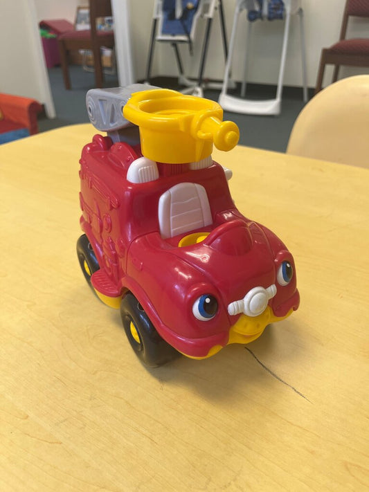 Toy Fire Truck with Moving Ladder