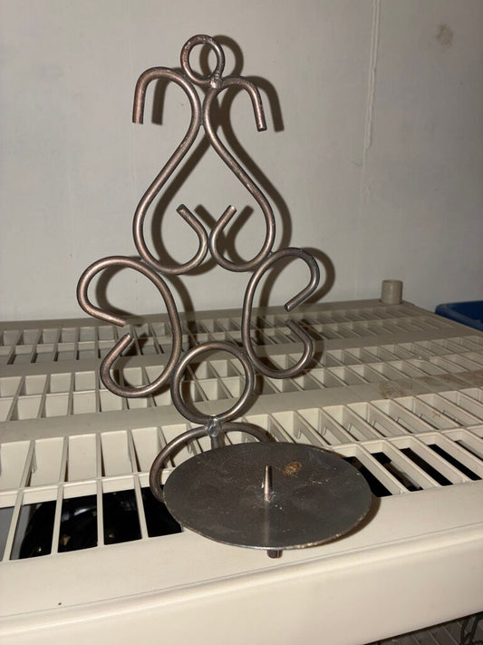 Vintage Decorative Metal Candle Holder