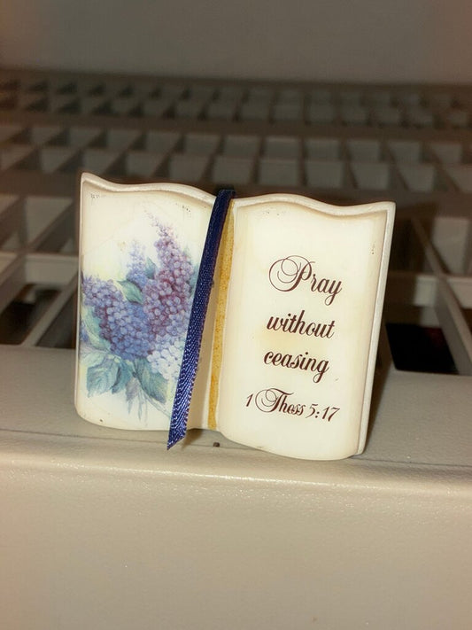 Floral Prayer Plaque