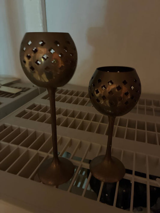 Decorative Metal Candle Holders