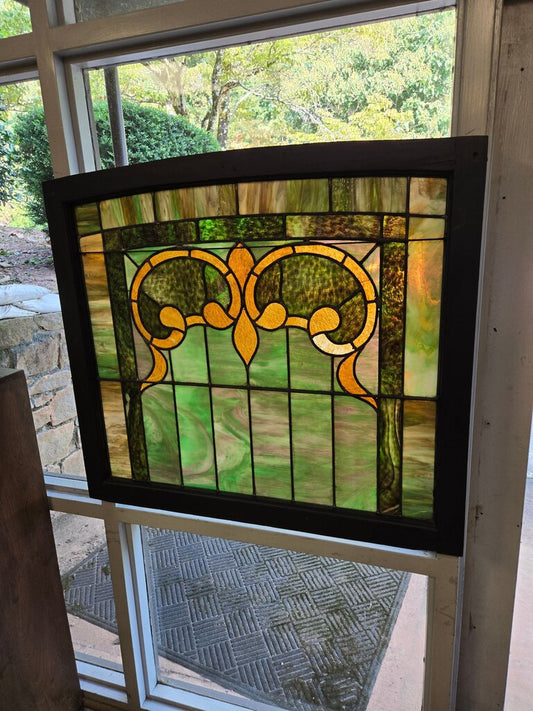 Stained Glass Window Panel