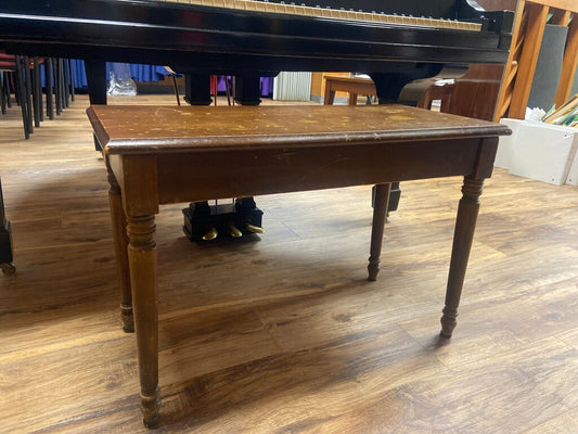 Vintage Wooden Piano Bench