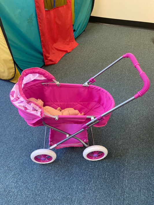 Pink Doll Stroller