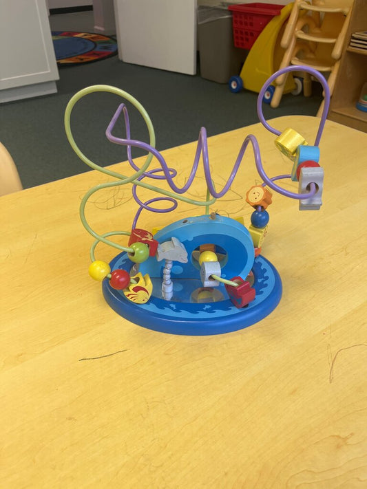 Wooden Bead Maze Toy