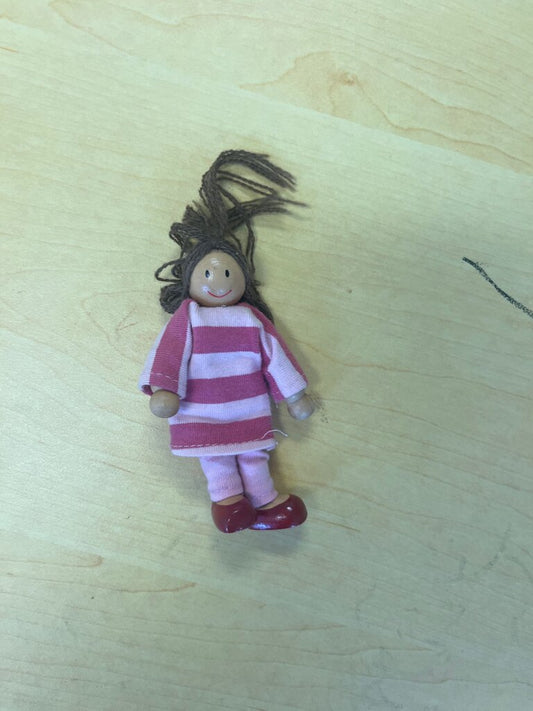 Striped Dress Doll
