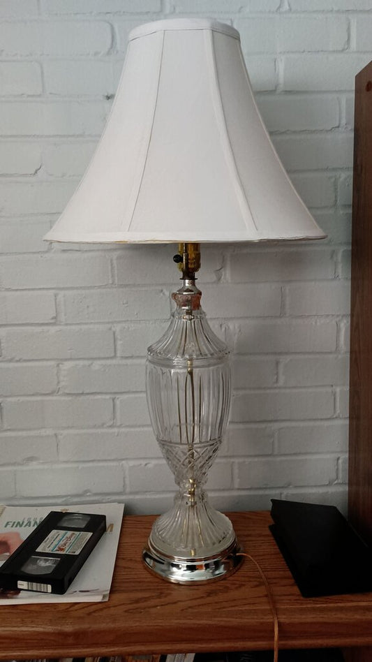 Elegant Glass Table Lamp