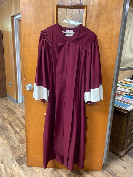 Maroon Graduation Gown