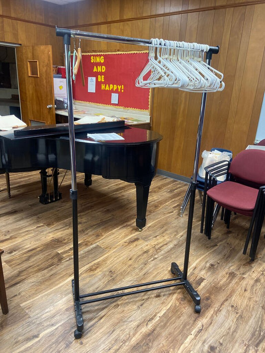 Clothing Rack with Hangers