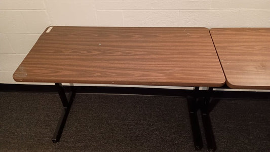 Brown Folding Study Table