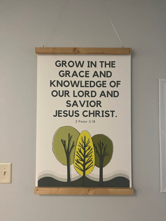 Inspirational Wall Art - Grow in Grace