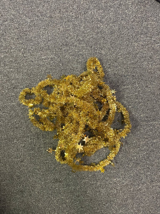 Gold Star Garland Decoration