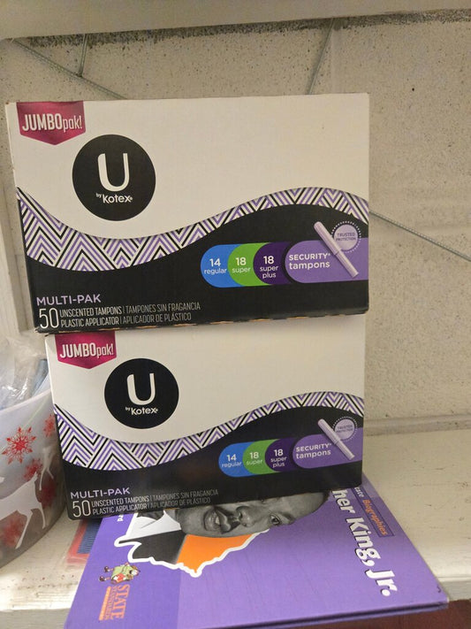 U by Kotex Multi-Pak Unscented Tampons