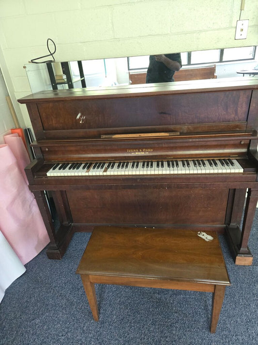 Ivers & Pond Upright Piano with Bench