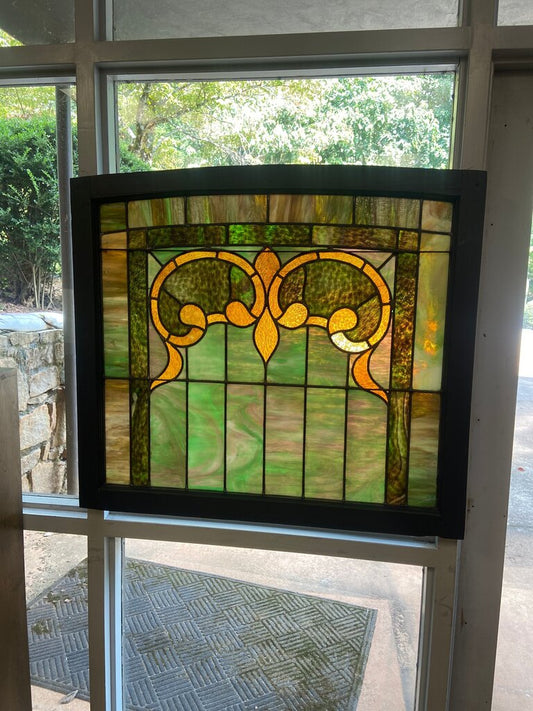 Stained Glass Window Panel
