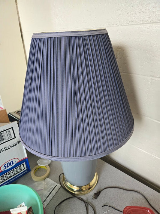 Pleated Shade Table Lamp