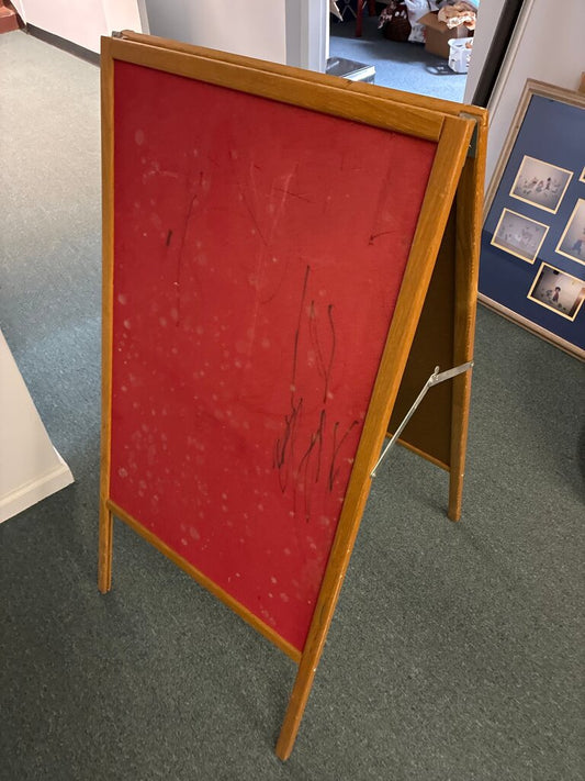 A-Frame Chalkboard Easel