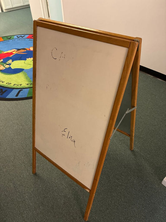 A-Frame Chalkboard Easel