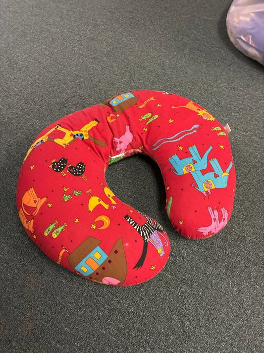 Colorful Animal Print Nursing Pillow