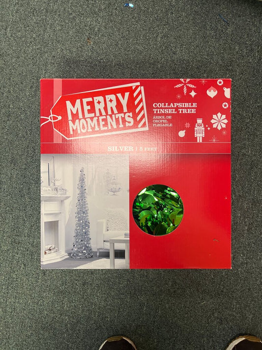 Merry Moments Collapsible Tinsel Tree