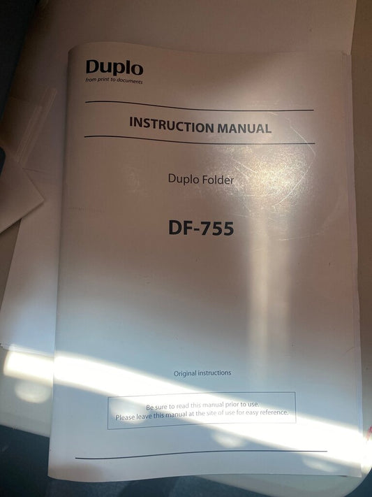 Duplo DF-755 Folder