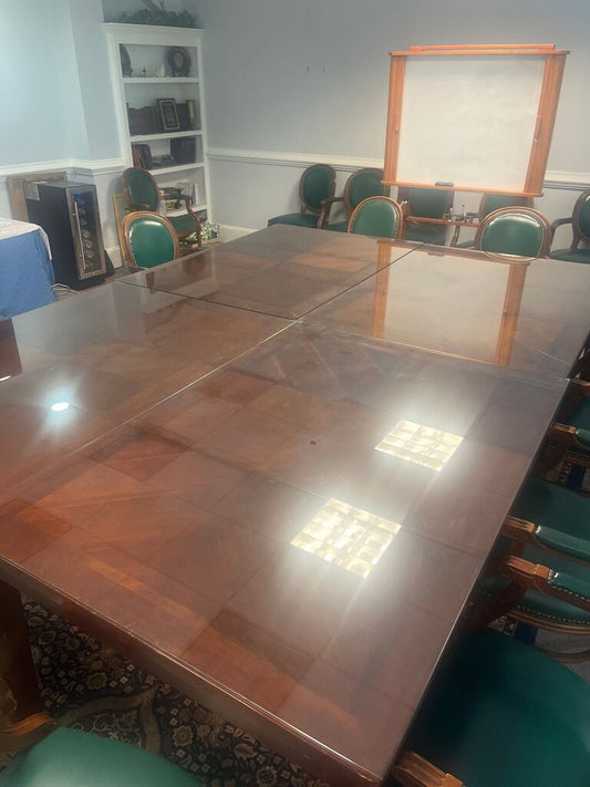 Elegant Wooden Conference Table