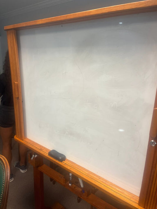 Wooden Framed Whiteboard