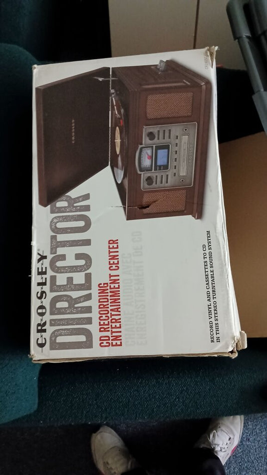 Crosley Director CD Recording Entertainment Center