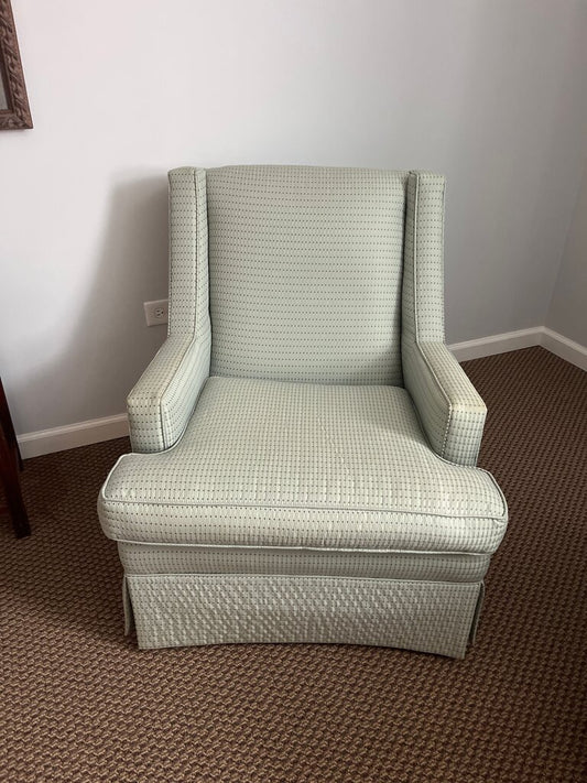 Upholstered Wingback Chair