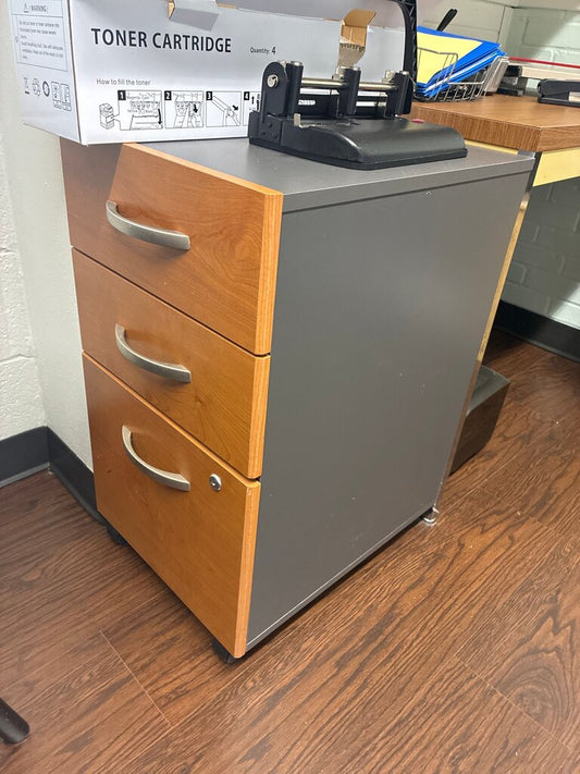 Mobile File Cabinet with Drawers