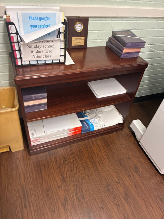Wooden Bookshelf