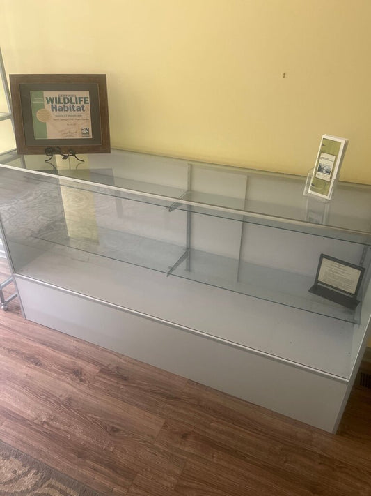 Display Case with Glass Top