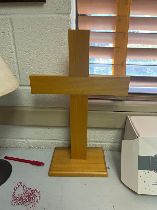 Wooden Cross Decorative Item
