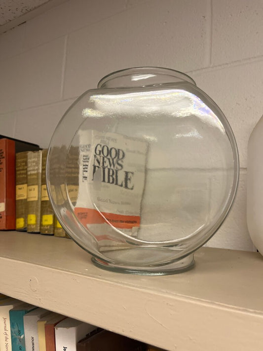 Clear Glass Fish Bowl