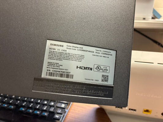 Samsung Curved Monitor C32R502FHN