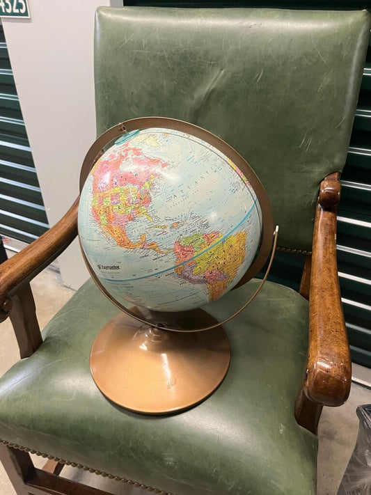 Vintage Globe on Stand