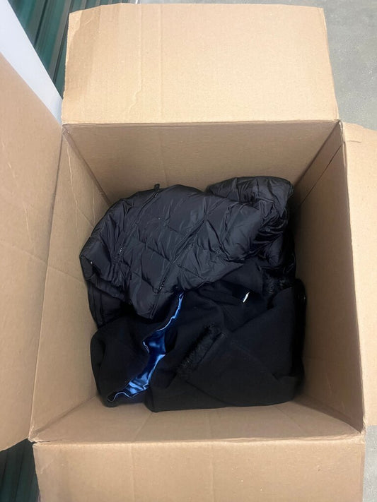 Assorted Black Winter Clothing