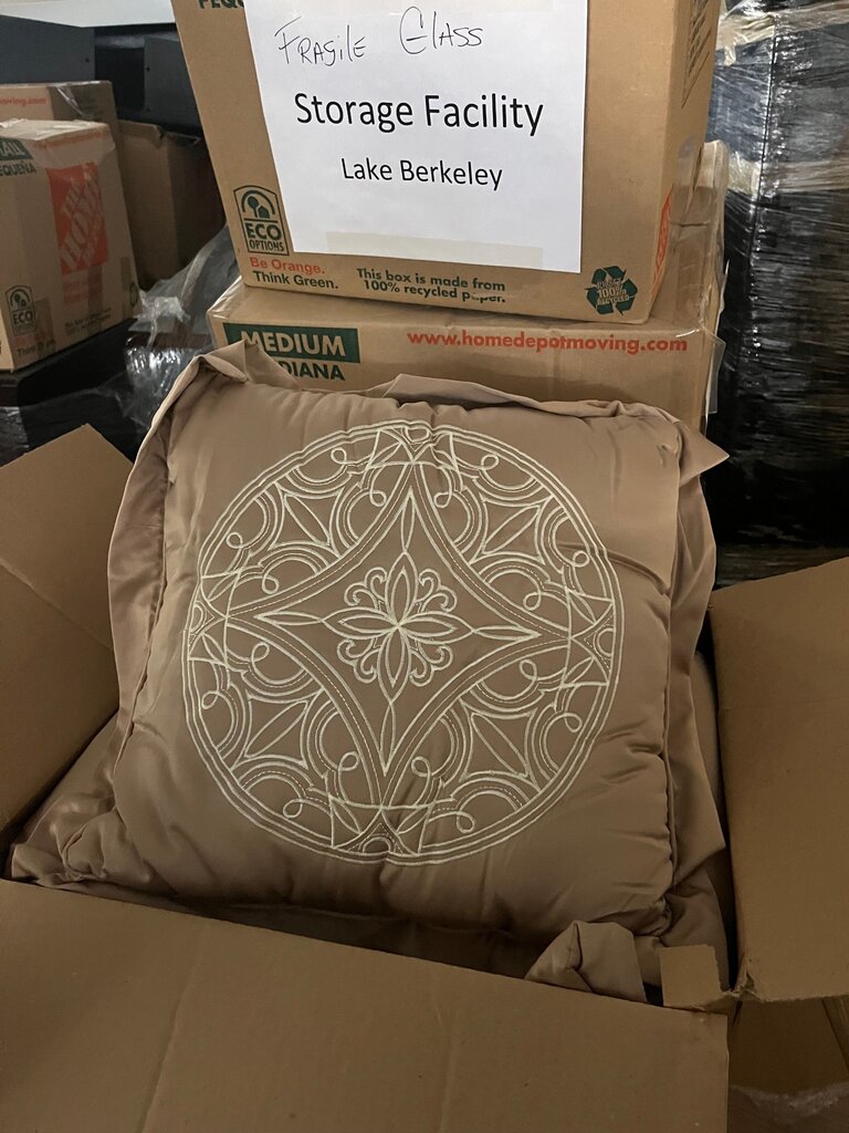 Decorative Embroidered Pillow