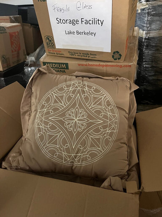 Decorative Embroidered Pillow