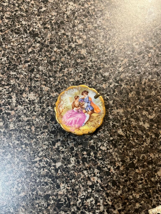 Vintage Decorative Plate with Children