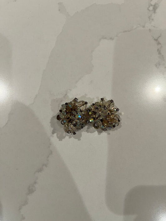 Vintage Beaded Brooch