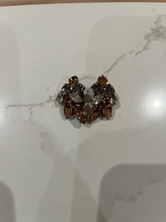 Vintage Rhinestone Earrings