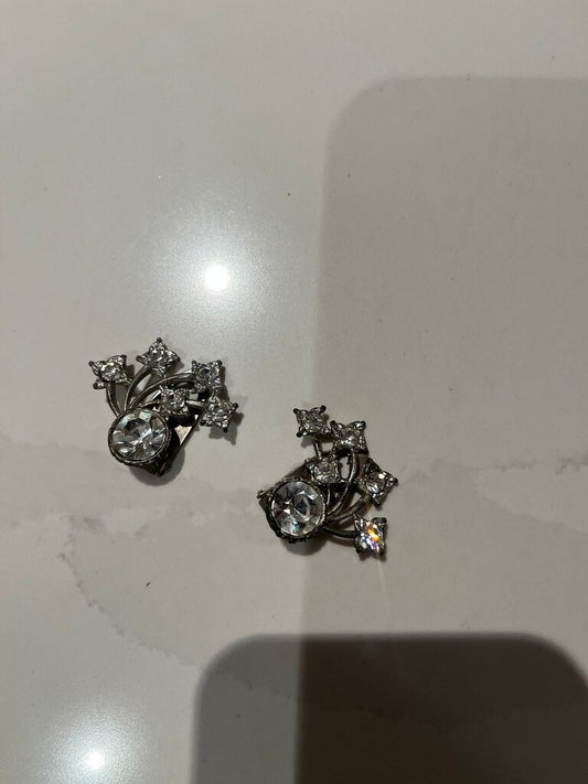 Vintage Rhinestone Brooch Set