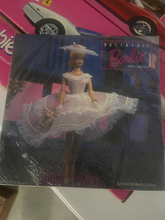 Nostalgic Barbie 1990 Calendar
