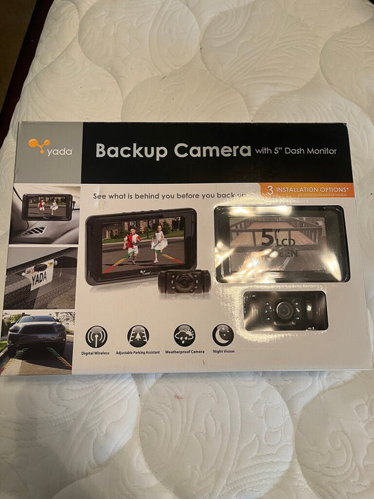 Yada Backup Camera with 5" Dash Monitor