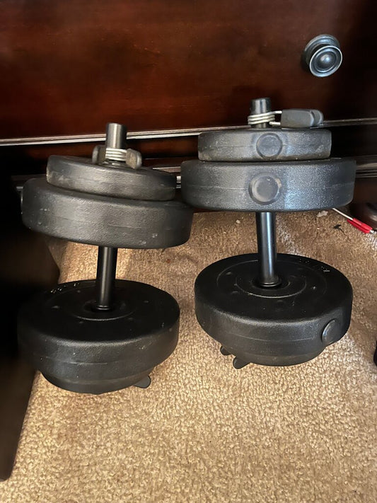 Adjustable Weight Dumbbells