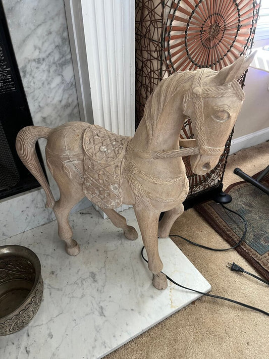Decorative Stone Horse Statue