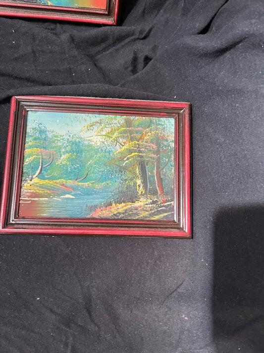 Framed Landscape Painting